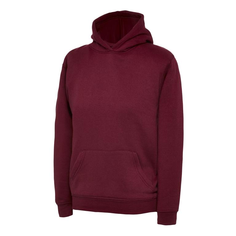 Childrens Hooded Sweatshirt  Maroon