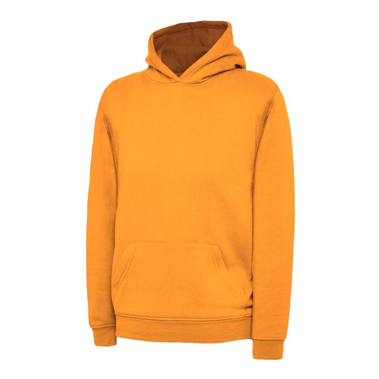 Childrens Hooded Sweatshirt  Orange