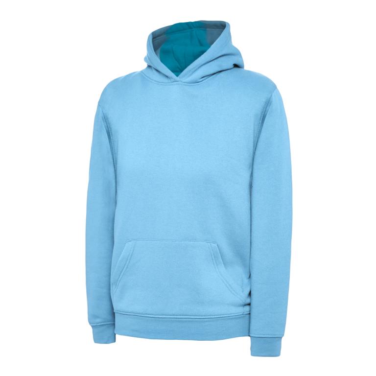 Childrens Hooded Sweatshirt  Sky