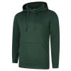 Deluxe Hooded Sweatshirt Bottle Green