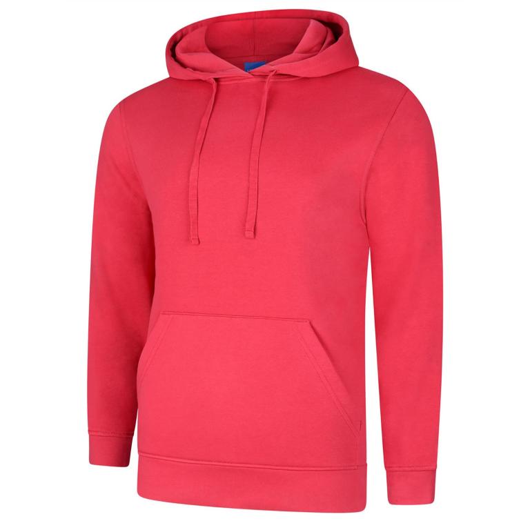 Deluxe Hooded Sweatshirt Cranberry