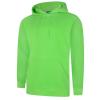 Deluxe Hooded Sweatshirt Lime