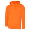Deluxe Hooded Sweatshirt Orange