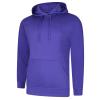 Deluxe Hooded Sweatshirt Purple