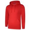 Deluxe Hooded Sweatshirt Red