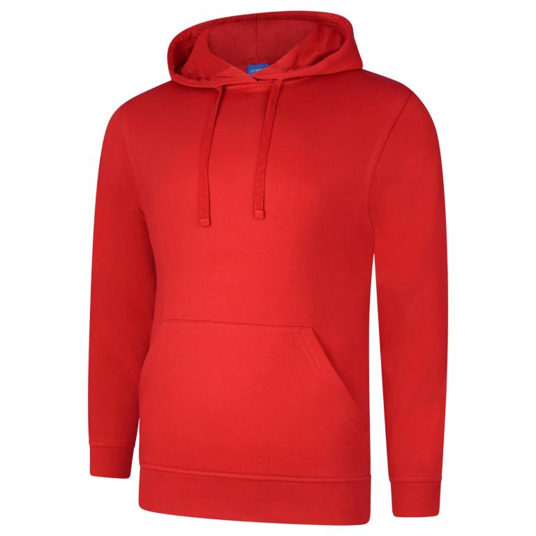 Deluxe Hooded Sweatshirt Red