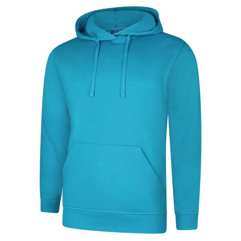 Deluxe Hooded Sweatshirt Sapphire Blue