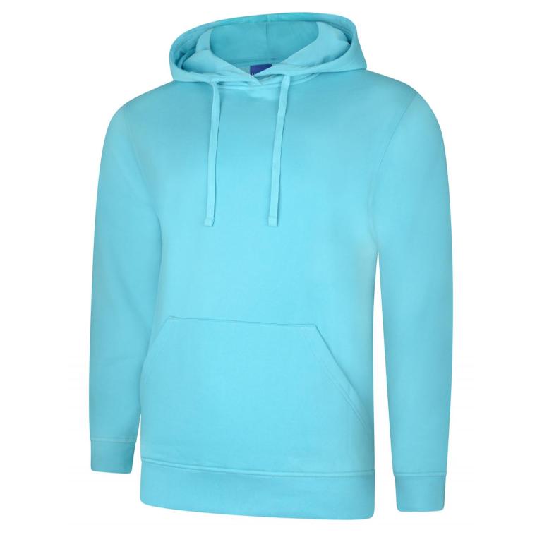 Deluxe Hooded Sweatshirt Turquoise