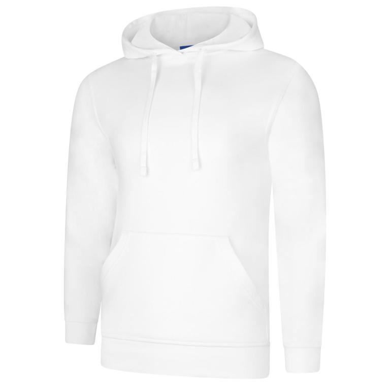 Deluxe Hooded Sweatshirt White