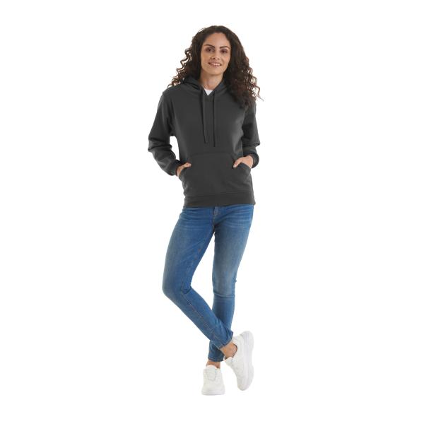 Ladies Deluxe Hooded Sweatshirt