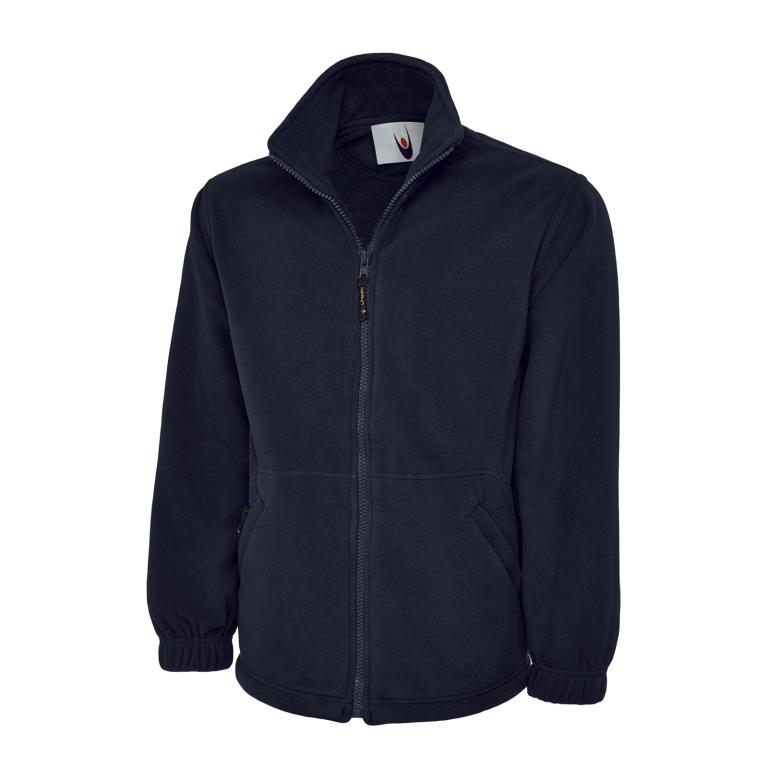 Premium Full Zip Micro Fleece Jacket Navy