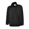Premium 1/4 Zip Micro Fleece Jacket Black