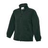 Childrens Full Zip Micro Fleece Jacket  Bottle Green