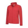 Ladies Classic Full Zip Soft Shell Jacket Red