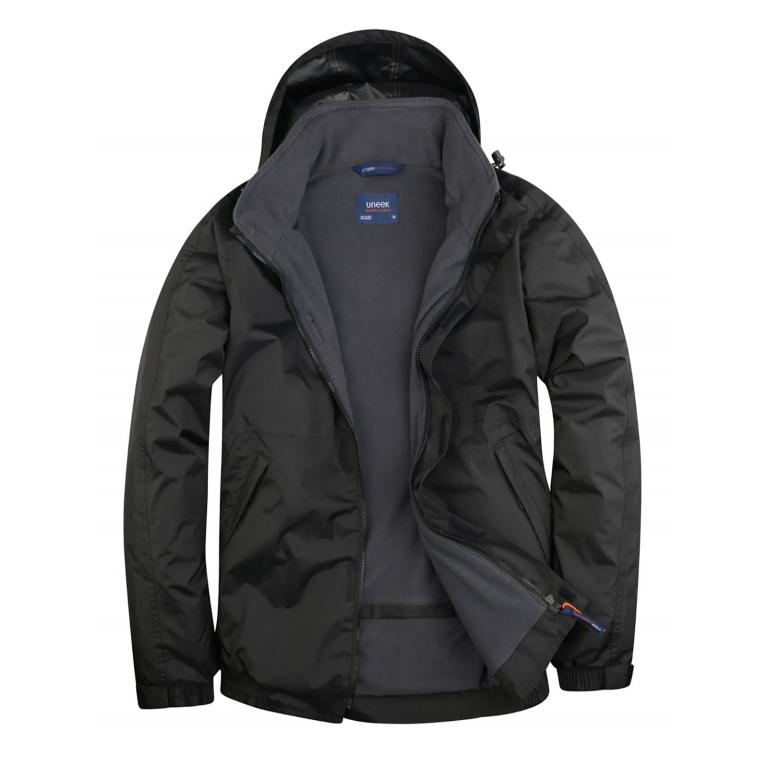 Premium Outdoor Jacket Black/Grey