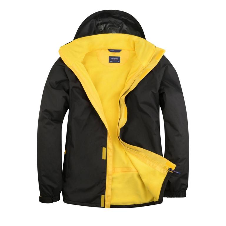 Deluxe Outdoor Jacket Black/Submarine Yellow