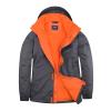 Deluxe Outdoor Jacket Deep Grey/Fiery Orange