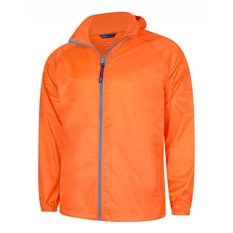 Active Jacket Fiery Orange/Surf Blue