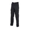 Cargo Trouser with Knee Pad Pockets Regular Black