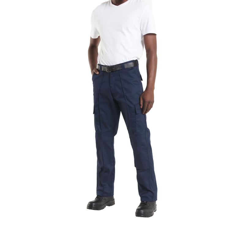 Cargo Trouser with Knee Pad Pockets Long