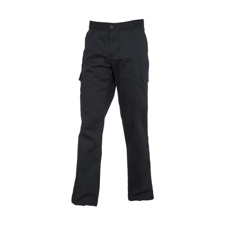 Ladies Cargo Trousers Black