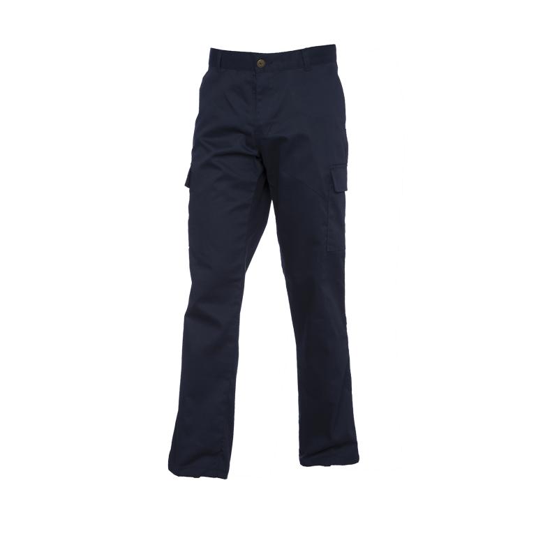 Ladies Cargo Trousers Navy