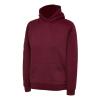 The UX Children’s Hooded Sweatshirt Maroon