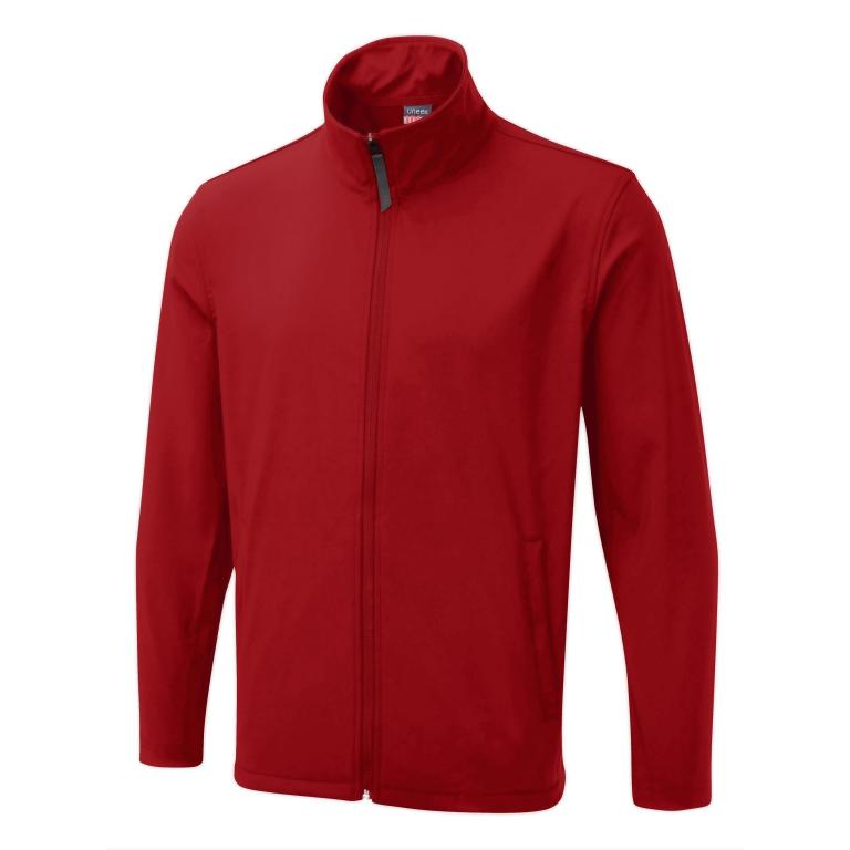 The UX Printable Soft Shell Jacket Red