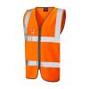RUMSAM Leo EcoViz Zipped Waistcoat with ID Pocket - s