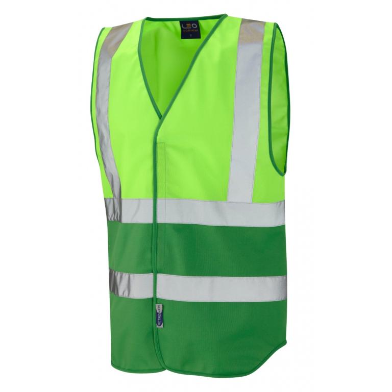 Pilton Coloured Reflective Waistcoat Lime/Green