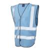 Pilton Coloured Reflective Waistcoat Sky