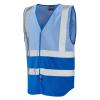 Pilton Coloured Reflective Waistcoat Sky/Royal