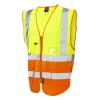 Lynton ISO 20471 Cl 2 Superior Waistcoat Yellow/Orange