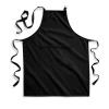 Fairtrade cotton adult craft apron Black