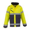Hi-vis Fontaine storm jacket (HVP309) Yellow/Navy