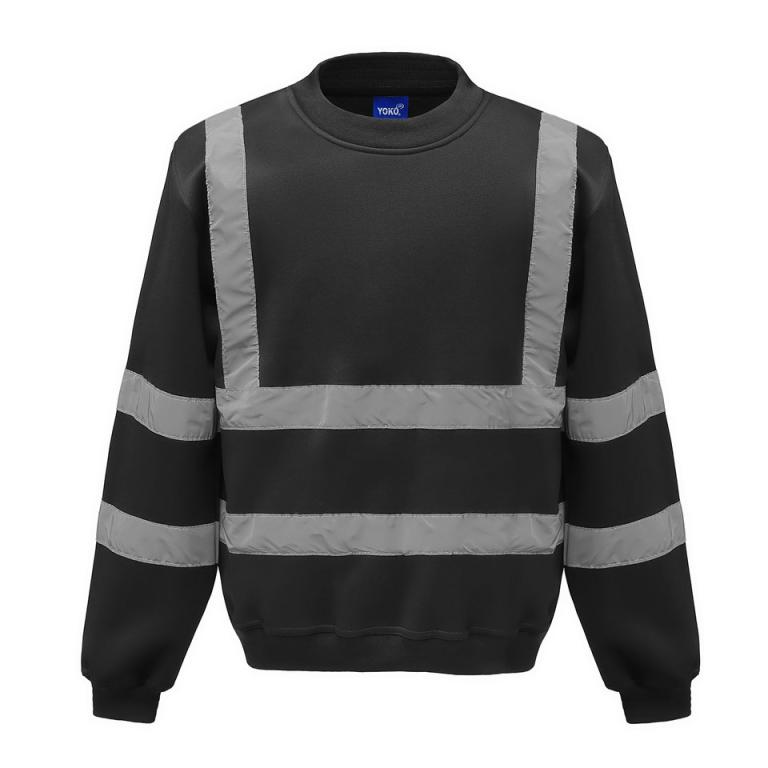 Hi-vis sweatshirt (HVJ510) Black