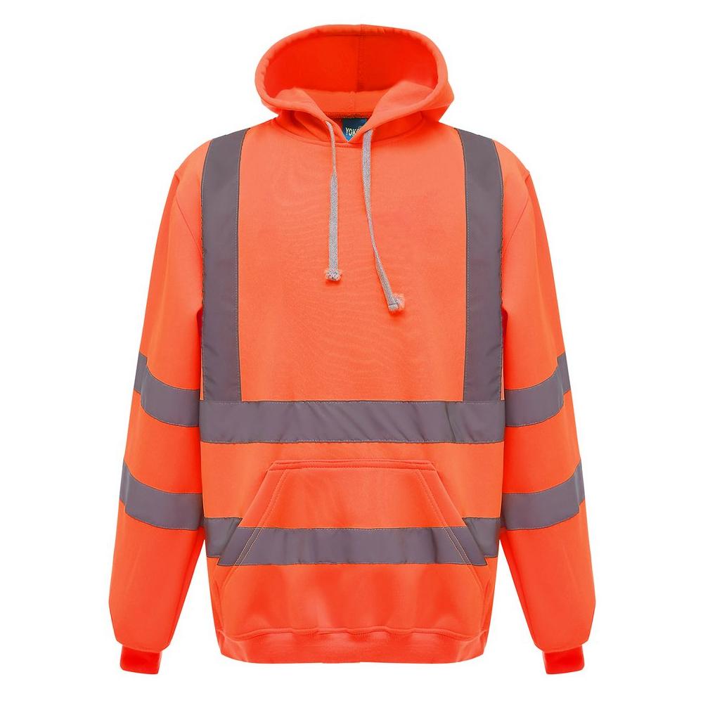 Black hi vis pullover hoodie outlet