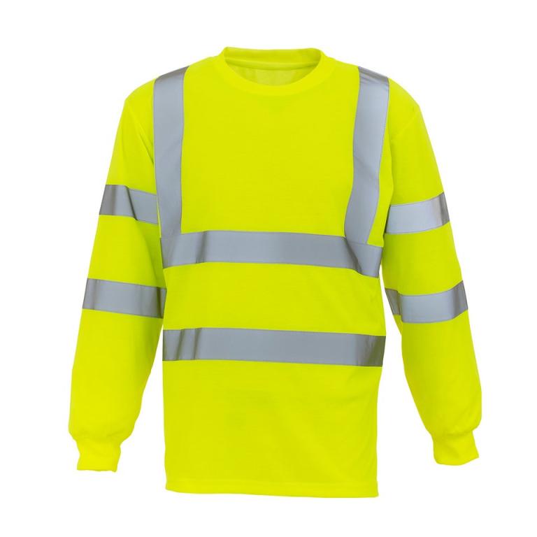 Hi-vis long sleeve t-shirt (HVJ420) Yellow