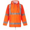 Hi-vis soft flex breathable U-dry jacket (HVS450) Orange