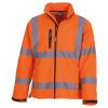 Hi-vis softshell jacket (HVK09) Orange
