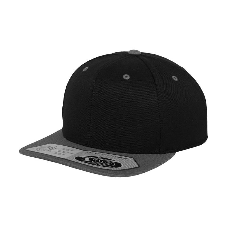 110 fitted snapback (110) Black/Grey