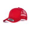 Retro trucker cap (6606) Red/Red