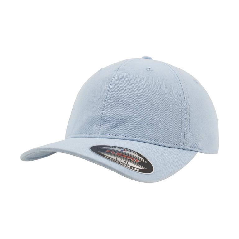 Flexfit garment washed cotton dad hat (6997) Light Blue
