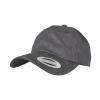 Low-profile coated cap (6245C) Dark Grey