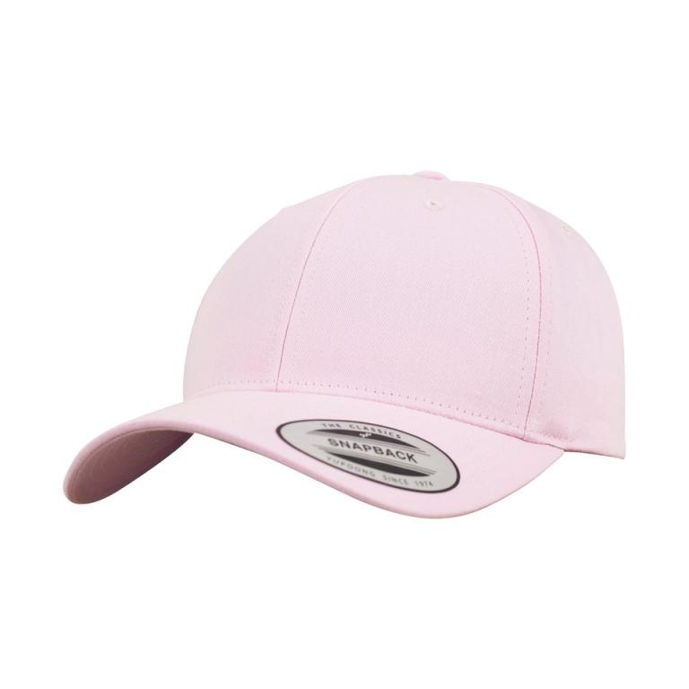 Curved classic snapback (7706)(7706) Pink