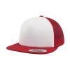 Foam trucker with white front (6005FW) Red/White/Red