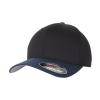 Flexfit woolly combed 2-tone (6277T) Black/Navy