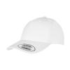 YP classics 5-panel premium curved visor snapback cap (5789M) White