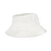 Kids Flexfit cotton twill bucket hat White