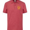 MTYC Childrens Polo - heather-red - 12-13-years